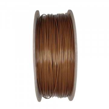 Lateral rola reala de filament 1.75mm FormFutura EasyFil ePLA Pearl Bronze 1kg - Filamente3D.ro