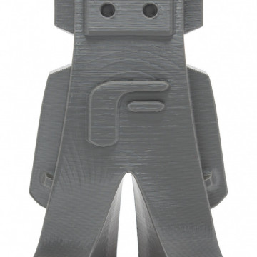 Statueta Fil printata 3D din filament 1.75mm FormFutura ReForm rPET Grey (gri) 1kg - Filamente3D.ro