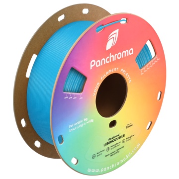 Filament 1.75mm Polymaker Panchroma PLA Luminous Blue (albastru) 1kg