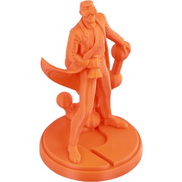 Statueta Polyman printata din filament 1.75 mm Polymaker PETG Orange 1kg - Filamente3D.ro
