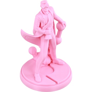 Statueta Polyman printata din filament 1.75 mm Polymaker PETG Pink 1kg - Filamente3D.ro
