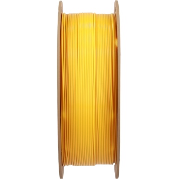 Lateral rola de filament 1.75 mm Polymaker PETG Yellow 1kg - Filamente3D.ro
