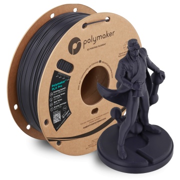 Rola si statueta printata din filament 1.75mm Polymaker PLA Pro - High Speed Tough PLA Dark Purple (violet) 1kg