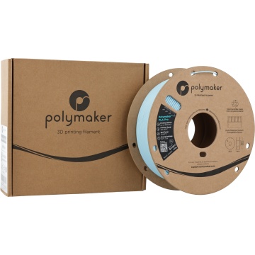 Cutie si rola de filament 1.75mm Polymaker PLA Pro - High Speed Tough PLA Light Blue (albastru) 1kg