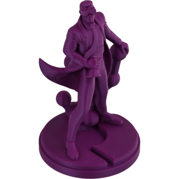 Statueta printata din filament 1.75mm Polymaker PLA Pro - High Speed Tough PLA Metallic Plum (violet) 1kg