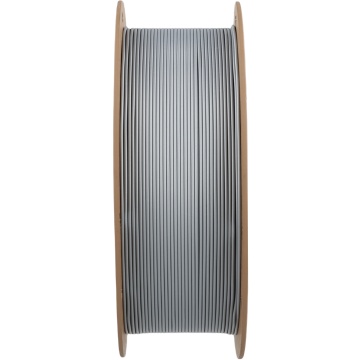 Lateral rola de filament 1.75mm Polymaker PLA Pro - High Speed Tough PLA Metallic Silver (argintiu) 1kg