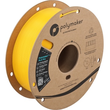 Filament 1.75mm Polymaker PLA Pro - High Speed Tough PLA Yellow (galben) 1kg