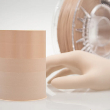 Rola si orteza printata din filament ColorFabb Varioshore TPU Pale Pink 700g - Filamente3D.ro