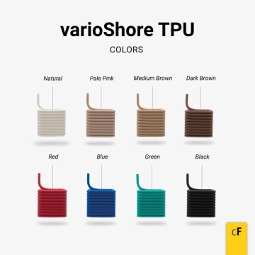 Culori filament ColorFabb Varioshore TPU - Filamente3D.ro