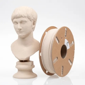 Rola si bust printat din filament ColorFabb Vibers PLA White 750g - Filamente3D.ro