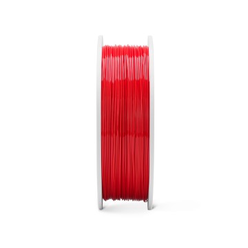 Lateral rola de filament Fiberlogy ABS Red 750g - Filamente3D.ro