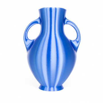 Vaza printata 3D din filament FormFutura High Gloss PLA Blue (albastru) 750g - Filamente3D.ro