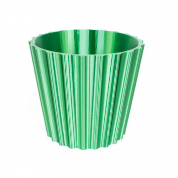 Vaza printata 3D din filament FormFutura High Gloss PLA Green (verde) 750g - Filamente3D.ro