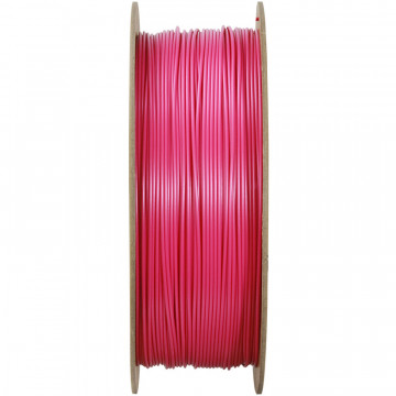 Vedere laterala rola de filament Polymaker PolyLite PETG Magenta 1kg - Filamente3D.ro
