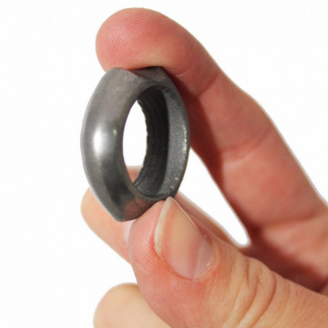 Inel printat 3D din filament Proto-Pasta Stainless Steel PLA - Filamente3D.ro