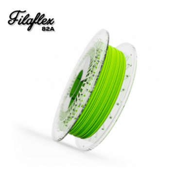 Filament Recreus FilaFlex Original 82A Green (verde) 500g si text - Filamente3D.ro