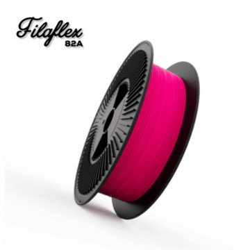 Filament Recreus FilaFlex Original 82A Magenta (magenta) 3kg si text - Filamente3D.ro