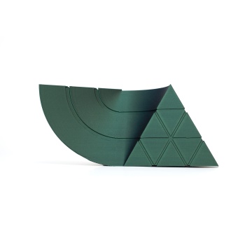 Mostra printata 3D din filament SmartFil PLA IRIS Topaz (verde) 1kg - Filamente3D.ro