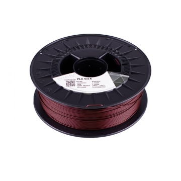 Filament SmartFil PLA (Silk) Burdeos (rosu) 1kg