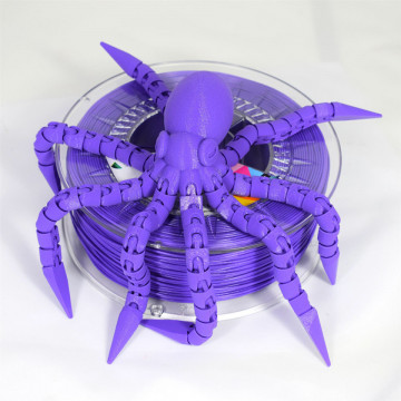 Caracatita printata 3D din filament Smart Materials 3D SmartFil PLA Wisteria (mov) - RAL 4005 - 1kg - Filamente3D.ro