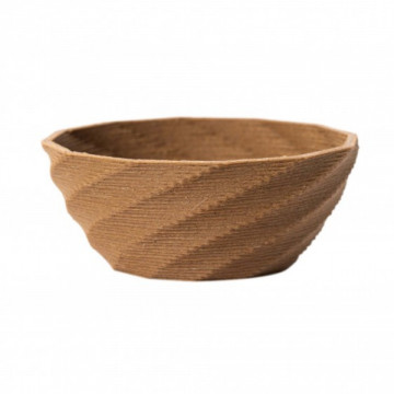 Bol printat 3D din filament Sustainable SmartFil PLA PINE Natural (natural) 750g - Filamente3D.ro