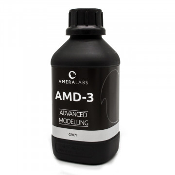 Sticla de rasina AmeraLabs AMD-3 Grey 1kg - Filamente3D.ro