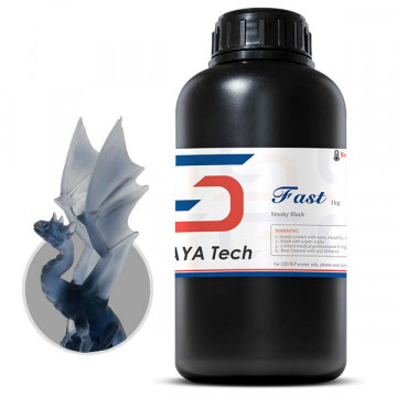 Rasina SIRAYA TECH Fast ABS-Like - Smoky Black (negru fumuriu) 1kg