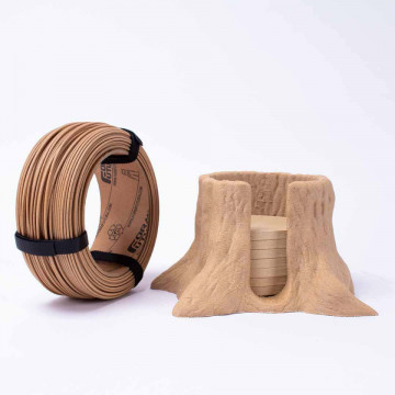 Suport printat din rezervă de filament 1.75mm FormFutura BioFil Wood - Filamente3D.ro