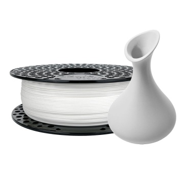 Filament 1.75 mm AzureFilm PLA Matte HS White (alb) 1kg
