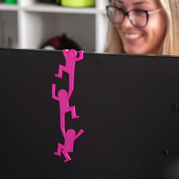 Omuleti decor printati din filament AzureFilm PLA Original Fuchsia Pink 1kg - Filamente3D.ro