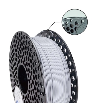 Detaliu filament AzureFilm PLA Prime Light Grey 1kg - Filamente3D.ro