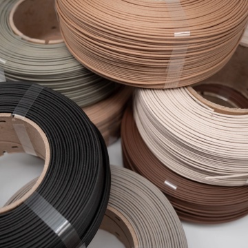 Macro filament AzureFilm ReFill LumberLay Black Ebony si alte culori - Filamente3D.ro