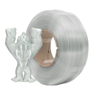 Rola si statueta printata din filament AzureFilm ReFill PCTG Transparent 1kg - Filamente3D.ro