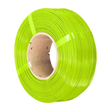 Filament 1.75 mm AzureFilm ReFill PETG Hyper Speed Neon Lime (verde) 1kg
