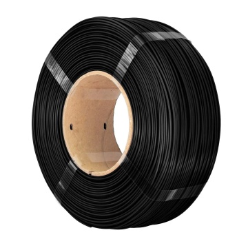 Filament 1.75 mm AzureFilm ReFill PLA Black (negru) 1kg