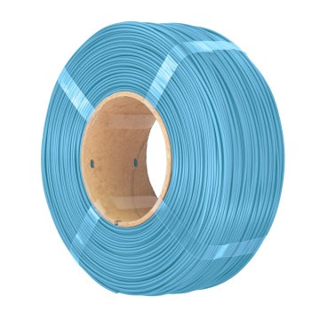 Filament 1.75 mm AzureFilm ReFill PLA Cyan (albastru) 1kg