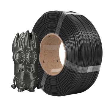 Rezerva si jucarie minion printata din filament 1.75 mm AzureFilm ReFill PLA Galaxy Black (negru) 1kg - Filamente3D.ro