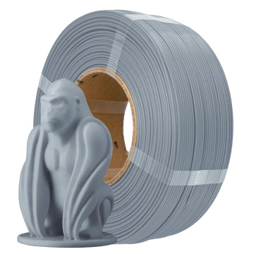 Filament 1.75 mm AzureFilm ReFill PLA Grey (gri) 1kg