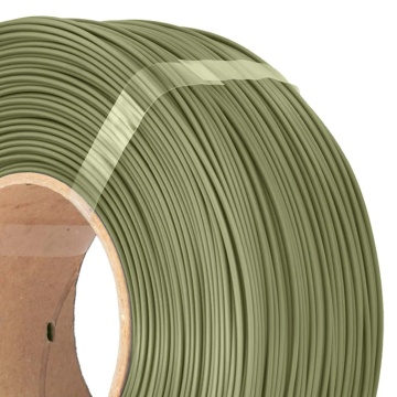 Detaliu filament AzureFilm PLA Matte HS Army Green 1kg - Filamente3D.ro