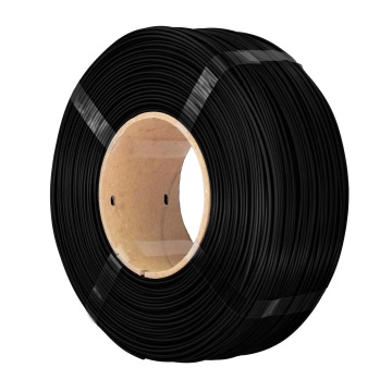 Filament 1.75 mm AzureFilm ReFill PLA Matte HS Black (negru) 1kg