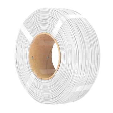 Filament 1.75 mm AzureFilm ReFill PLA Matte HS White (alb) 1kg