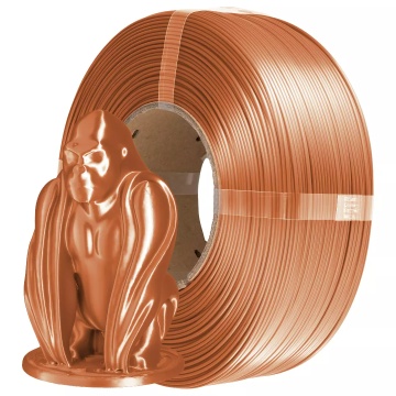 Filament 1.75 mm AzureFilm ReFill PLA Silk Bronze (bronz) 1kg