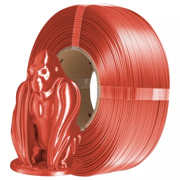 Filament 1.75 mm AzureFilm ReFill PLA Silk Cherry Gloss (rosu) 1kg