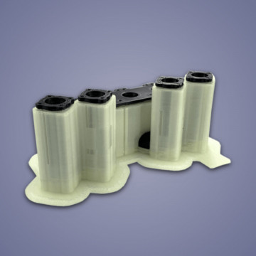 Structura suport piese printata din filament Fiberlogy BVOH 500g - Filamente3D.ro