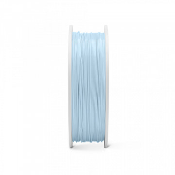 Lateral rola de filament Fiberlogy Easy PET-G Pastel Blue 850g - Filamente3D.ro