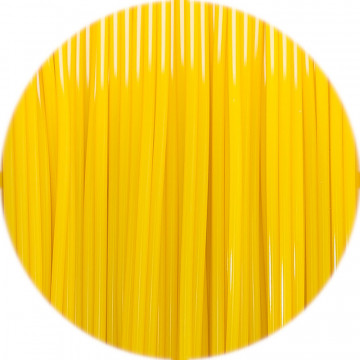 Detaliu filament Fiberlogy Easy PET-G Yellow 850g - Filamente3D.ro
