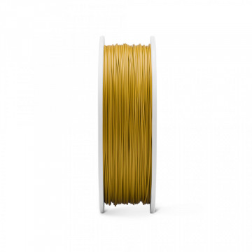 Lateral rola de filament Fiberlogy FiberSilk Brass 850g - Filamente3D.ro