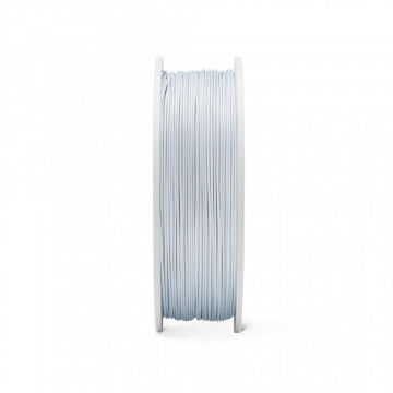 Lateral rola de filament Fiberlogy FiberSilk Silver 850g - Filamente3D.ro