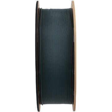 Lateral rola de filament Polymaker Fiberon PET-GF15 Dark Grey 1kg - Filamente3D.ro