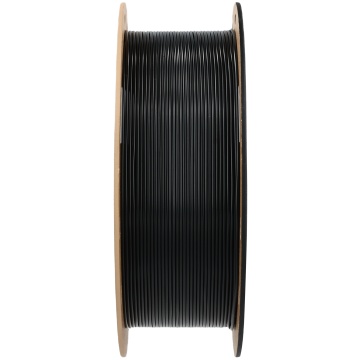 Lateral rola de filament 1.75 mm Polymaker Fiberon PETG-ESD Black (negru) 500g - Filamente3D.ro
